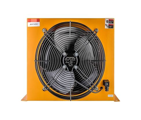 مبرد هواء الزيت الهيدروليكي AH1490 من مشعاع زيت الألمنيوم المبرد بالهواء 250 لتر / دقيقة مبادل حراري فعال في امتصاص الصدمات (110) in Kuwait