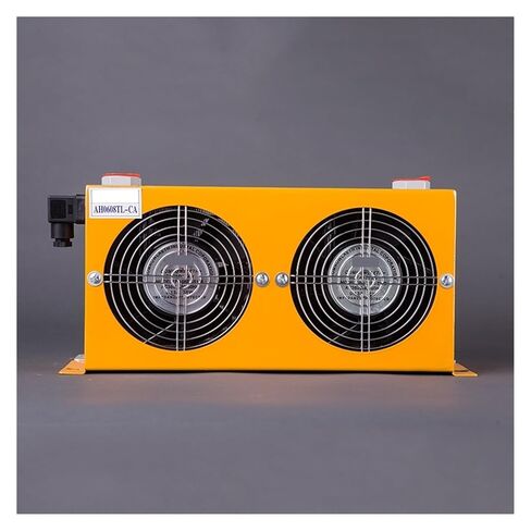 AH0608TL Aluminum Hydraulic Air Cooler AC/DC Oil Radiator Fan with Motor Air Cooled Heat Exchanger Efficient Shock Absorption(DC12V) in Saudi Arabia