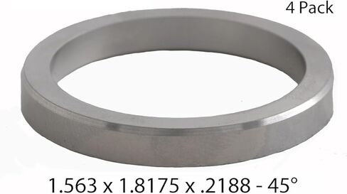 LowPricedAutoParts Exhaust Valve Seats (4 Count) | 1.563 x 1.8175 x .2188" | Nickel/Cobalt in Kuwait