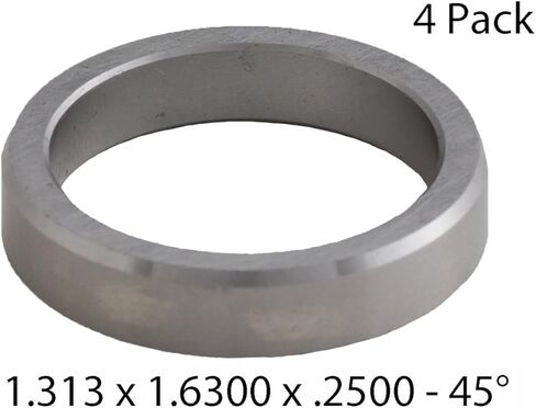 مقاعد صمام LowPricedAutoParts (عدد 4) | 1.313 × 1.6300 × .2500 بوصة | النيكل/الكوبالت in Kuwait