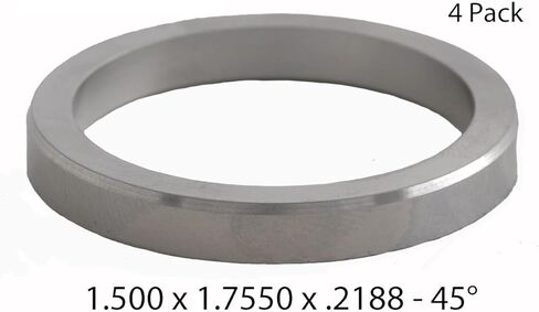 مقاعد صمام السحب من LowPricedAutoParts (عدد 4) | 1.500 × 1.7550 × .2188 بوصة | كروم عالي in Kuwait