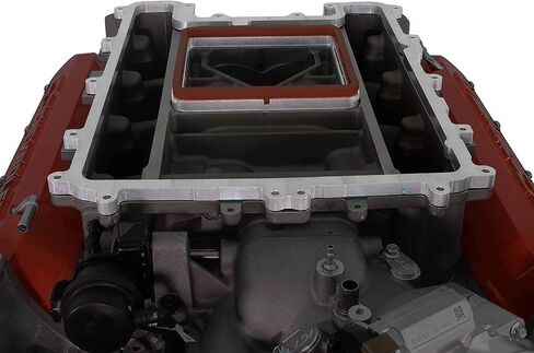 ICT Billet LSA supercharger Lid spacer 1/2" متوافق مع 2012، 2013، 2014، 2015 Chevy Camaro ZL1 2009، 2010، 2011، 2012، 2013، 2014، 2015 Cadillac CTS-V 551119-5 in Kuwait
