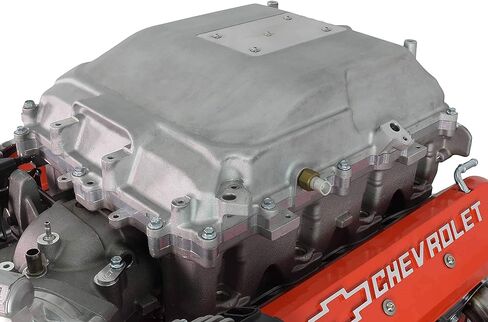 ICT Billet LSA supercharger Lid spacer 1/2" متوافق مع 2012، 2013، 2014، 2015 Chevy Camaro ZL1 2009، 2010، 2011، 2012، 2013، 2014، 2015 Cadillac CTS-V 551119-5 in Kuwait