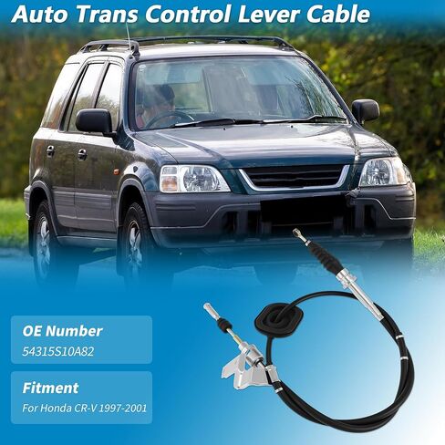 No.54315S10A82/54315-S10-A82 ناقل حركة أوتوماتيكي والعتاد شيفتر كابل لهوندا CR-V CRV 1997 1998 1999 2000 2001 ذراع التحكم في ناقل الحركة Selctor in Kuwait