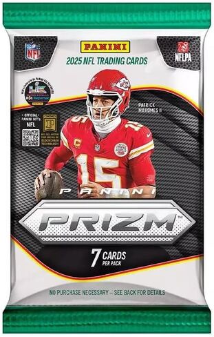 2025 Panini NFL Football Prizm Football Trading Card Hobby Mega Box (Purple Pulsar Prizms) in Kuwait