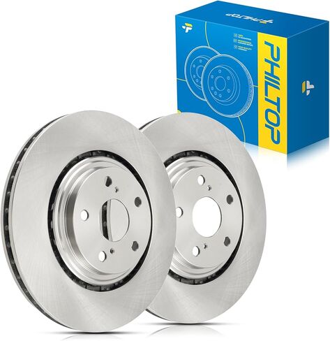 PHILTOP Front Rotor for 2008-2019 Toyota Highlander, 2011-2020 Toyota Sienna, 2010-2015 Lexus RX350, 2018-2021 NX300, 2015-2017 NX200t, Vented Disc Brake Rotor 31511(12.91inch, 328mm) in Kuwait