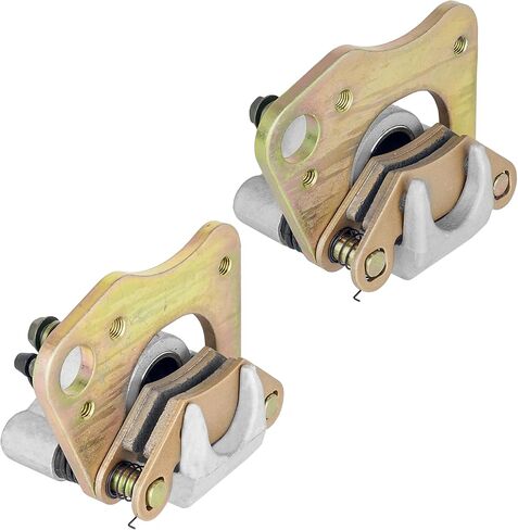 Caltric Front Left Right Brake Caliper with Pads Compatible with Polaris Ranger Xp 700 4X4 2005-2006 in Kuwait
