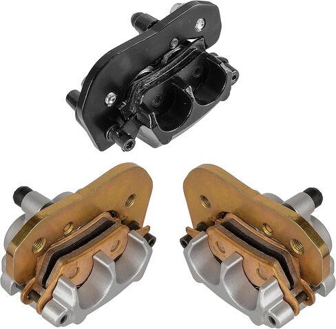 Caltric Front Right/Left and Rear Brake Calipers Compatible with Can-am CanAm Outlander 570 4x4 2018-2022 in Kuwait