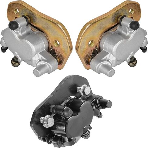 Caltric Front Right/Left and Rear Brake Calipers Compatible with Can-am CanAm Outlander 570 4x4 2018-2022 in Kuwait