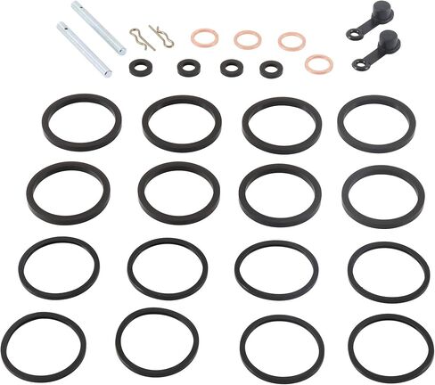 All Balls Caliper Rebuild Kit 18-3149 for Kawasaki ZX 11 Ninja (ZX 1100D) 1993 1994 1995 1996 1997 1998 1999 2000 2001, ZX 6 (ZX 600D) 1990 1991 1992 1993, ZX 6 (ZX 600E) 1993 1994 1995-2002 in Kuwait