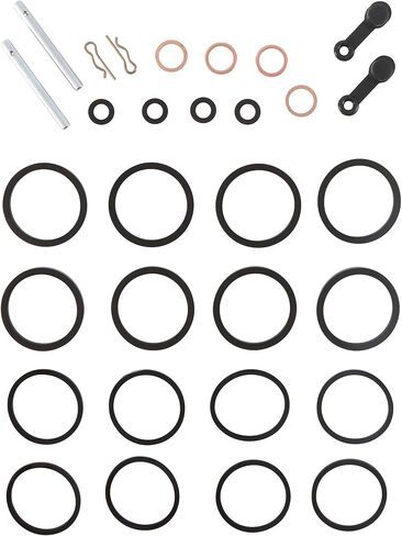 All Balls Caliper Rebuild Kit 18-3149 for Kawasaki ZX 11 Ninja (ZX 1100D) 1993 1994 1995 1996 1997 1998 1999 2000 2001, ZX 6 (ZX 600D) 1990 1991 1992 1993, ZX 6 (ZX 600E) 1993 1994 1995-2002 in Kuwait