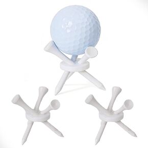 Dad Gift for Fathers Day, Birthday Golf Gift for Men, 3 Pcs Golf Ball Display Stand Holder, Golf Accessories Souvenir Collections Tabletop Desk Decor Gifts for Golf Enthusiasts in Saudi Arabia