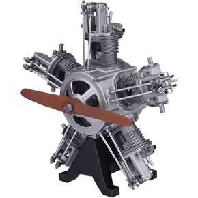 FunXylophy Internal Combustion Engine Model, 1:6 Five-Cylinder Four-Stroke Radial Engine Motor Model, Physics Experiment Kit for Adults (230+PCS) in Saudi Arabia
