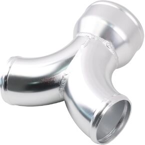 Cold Air Intake Turbo Intercooler Piping Fit for Twin-Turbo or Dual Intake Systems, Two 2.5" Pipes Merge into a Single 3.5" O.D in Saudi Arabia