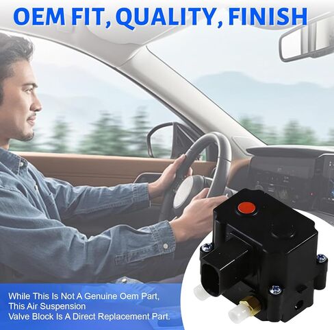 Air Suspension Solenoid Valve Block Compatible with BMW 535i GT 2010-2017, 740Ld xDrive 2015, Fit for Alpina B7/B7 xDrive 2013-2015, Replaces OE 37206789450, 37206875176 in Kuwait