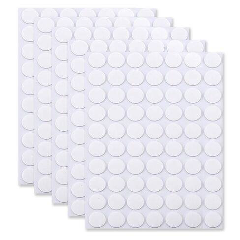 350Pcs Double Sided Adhesive Dots Removable Stickers Waterproof Round Putty No Trace Clear for Festival Decoration 20mm in Kuwait