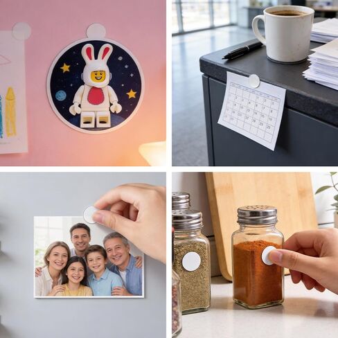 350Pcs Double Sided Adhesive Dots Removable Stickers Waterproof Round Putty No Trace Clear for Festival Decoration 20mm in Kuwait
