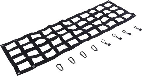 Heavy Duty Tailgate Net, 60x18in Adjustable Truck Bed Extender Mesh with Dual Mounting Options, Replacement for F250 F350 F450 1500 2500HD 3500HD in Saudi Arabia