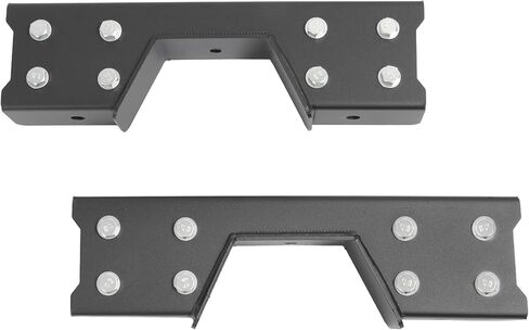 C Notch متوافق مع 1988-1998 شيفروليه سيلفرادو / جي إم سي سييرا C1500 K1500 شاحنات فولاذية مطلية باللون الأسود in Kuwait