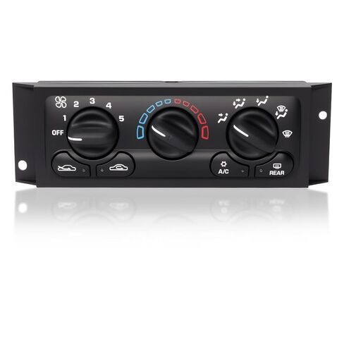 AC Climate Control Module, Fit for 2001 2002 2003 2004 2005 Chevy Venture, Pontiac Montana, Oldsmobile Silhouette - Replace HVAC Heater Control Panel Front for Dorman 599-002 in Saudi Arabia