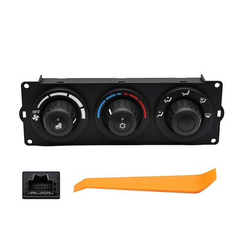 f21-1013-21-000 hvac a/c سخان لوحة وحدة التحكم في المناخ متوافقة مع t660 t600 t800 w900 2006-2023 فقط شاحنة لا نائمة استبدال يوم الكابينة داش درجة الحرارة التبديل in Kuwait
