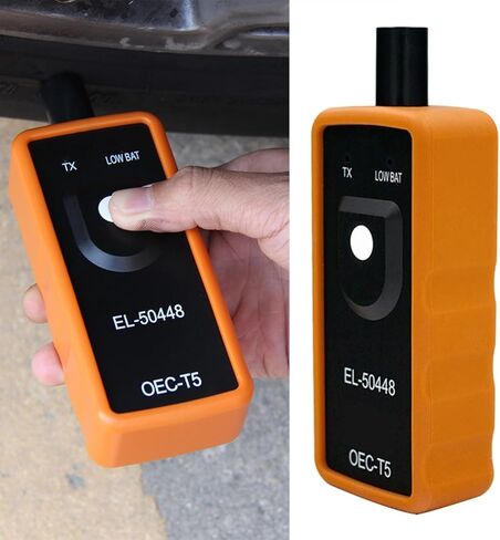 TPMS Relearn Tool Tire Sensor, Automotive Tire Pressure Monitor Sensor Activation Reset Tool OEC-T5, System Programming Training for Most Series Vehicles (Orange) in Saudi Arabia