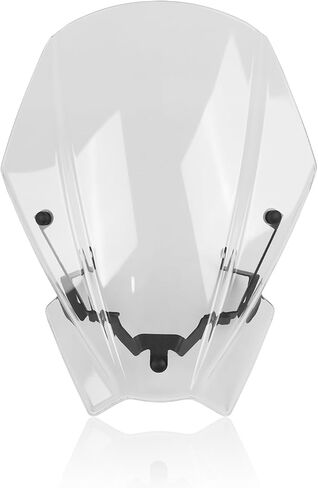 Motorcycle Windscreen Windshield Replacement for Honda CB500 2024 2025 PC Windscreen Double Bubble (Light Gray) in Kuwait