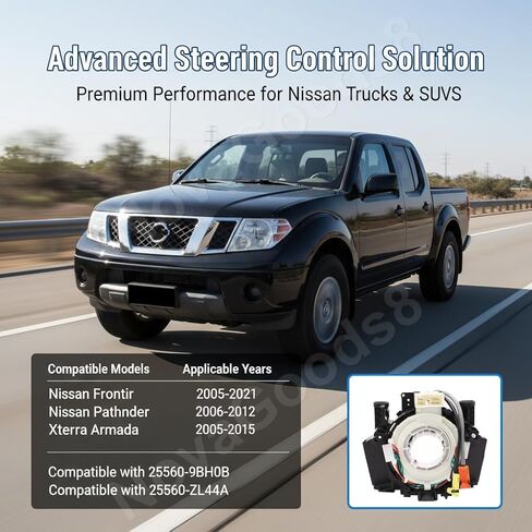 Automotive Clock Suspension Pendulum Spring Plug Wire for Nissan Frontier 2005-2021, Pathfinder 2006-2012, Nissan Xterra 2005-2015, Armada 2008-2015 in Kuwait