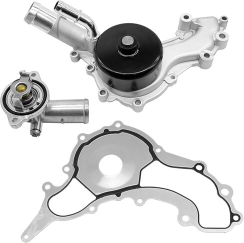 AW6169 مجموعة ترموستات مضخة المياه حزام الموتر لـ J-eep Grand Cherokee 3.6 2011-2015، لـ Ram 1500 3.6L 2013-2018، لـ Chrysler 200 300 2011-2014، Journey Charger 2011-2018، Avengers Durango 11-14 38082 in Kuwait