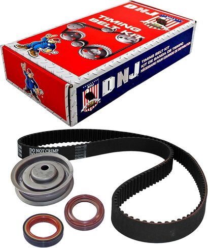 طقم حزام التوقيت DNJ TBK803 لـ 1993-2002 فولكس فاجن كابريو، جولف، جيتا 2.0L L4 8V SOHC 1984cc in Kuwait