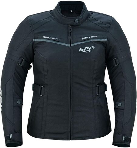 GPI MOTO Women Motorcycle Jacket Waterproof 600D-Cordura Jacket with CE Armor, Vent Channels & Removable Thermal Liner in Saudi Arabia