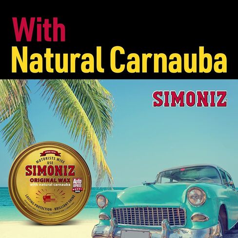 Simoniz SIM0010A 150G Original Carnauba Wax for Polishing, Paint Protection in Saudi Arabia