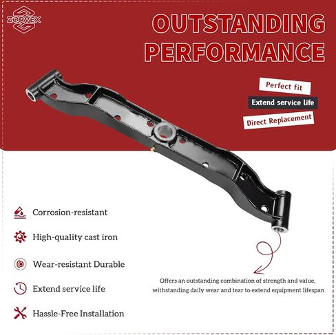 GY20532 Front Axle Pivot Bar Compatible with John Deere G100 and L100 Series L100 L105 L107 L108 L110 L111 L118 L120 L130 G110, Heavy-Duty Cast Iron, Replaces GY20532BLE in Saudi Arabia