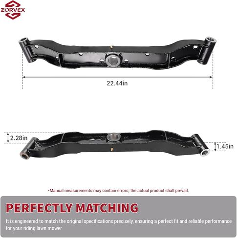 GY20532 Front Axle Pivot Bar Compatible with John Deere G100 and L100 Series L100 L105 L107 L108 L110 L111 L118 L120 L130 G110, Heavy-Duty Cast Iron, Replaces GY20532BLE in Saudi Arabia