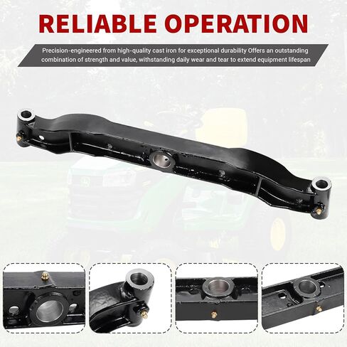 GY20532 Front Axle Pivot Bar Compatible with John Deere G100 and L100 Series L100 L105 L107 L108 L110 L111 L118 L120 L130 G110, Heavy-Duty Cast Iron, Replaces GY20532BLE in Saudi Arabia