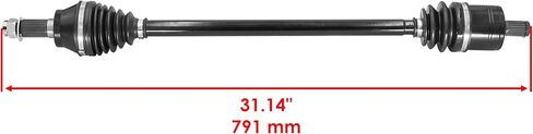 Caltric Front Left Or Right CV Joint Axle Compatible with Polaris RZR XP 4 1000 2016-2017 2019-2023 / RZR XP 1000 2014-2017 2020-2023 Qty 2 in Kuwait