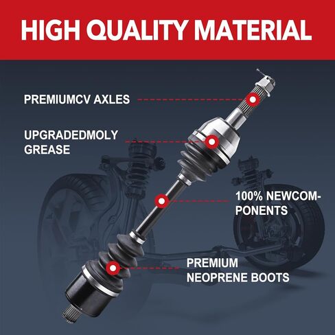 Rear Left CV Axle Compatible with 2020-2022 Can Am Outlander 650 XMR 1000R XMR LR 2020 Outlander T 1000 LR 2020-2022 Renegade 650 XMR 850 XMR 705503025 705502712 in Saudi Arabia