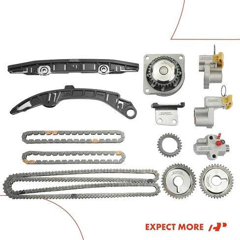 A-Premium Engine Timing Chain Kit W/Water Pump & Sprocket & Tensioner & Guide Compatible with Nissan & Infiniti Cars - Murano 2003-2007, Maxima 2002-2003, 350Z/G35 2003-2007, M35 in Kuwait