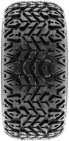 Set of 4 SunF G003 all-terrain 23x10.5-14 Front & 23x10.5-14 Rear ATV UTV Golf-Cart Turf Trail Tires, 4 Ply, Rim(s) NOT included in Kuwait
