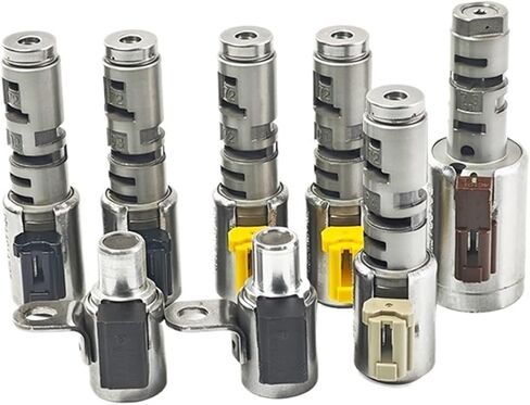 8Pcs 09G Small Valve Solenoids Compatible For VW Mini Saab Seat Skoda TF60 SN TF60SN 09G Transmission Small Shift Solenoids 2002-2014 in Kuwait