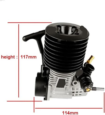 Methanol Vehicle Nitro Engine for Rc Car 1/8 Buggy Monster for Tru-ggy FC 28 Engine 4.58CC Pull Starter Engine Carburetor in Saudi Arabia