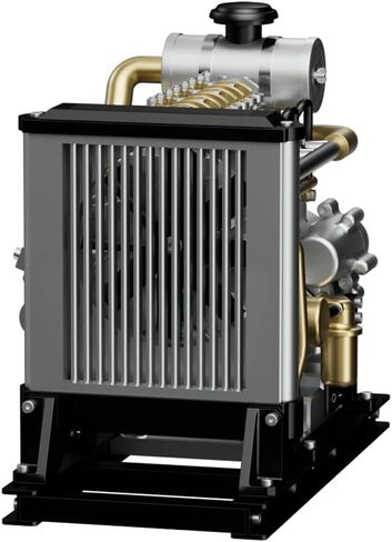 1/10 DIY Simulation Electric Car Engine Model That Run, Mini Metal OHV Inline Four-Cylinder Engine Model with Cooling System Educational Toys Gifts (300+PCS) in Saudi Arabia