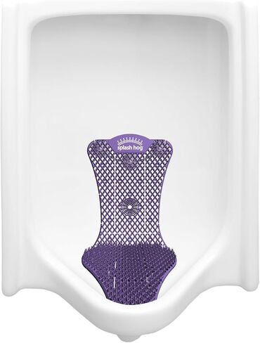 Blue Splash Hog Urinal Screen | Clean Scent | Reduces Splash-Back | Long Lasting Fragrance | Deodorizes for up to 60 Days | 6-Pack | in Saudi Arabia