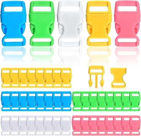 WEREWOLVES Paracord Buckle Kit, Side Release Buckles Assortment Kit, Replacement Hardware for Paracord Bracelets, DIY Crafts in Saudi Arabia