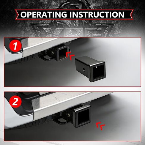XPE Trailer Hitch Receiver Tube 2'' x 6'' Length Weld on Raw Steel Combo Bar in Saudi Arabia