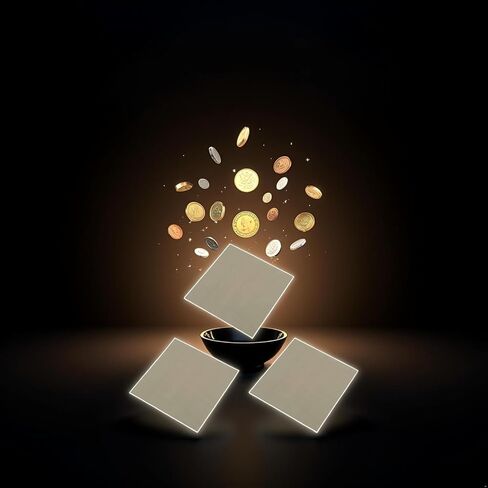 6 قطع من طبق اختراق العملات المعدنية من خلال ورقة مطاطية في كوب ثقب أسود خدعة سحرية Mentalism الدعائم الجدة وألعاب الكمامة مجموعات سحرية الملحقات in Kuwait
