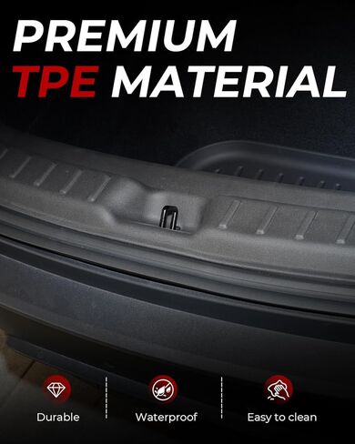 Bumper Guard for Tesla Model Y Juniper, TPE Trunk Sill Protector, All-Around Anti-Scratch, Waterproof, Easy Install, Compatible with Tesla Juniper 2025 2026 Refresh Accessories in Saudi Arabia