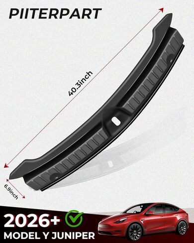 Bumper Guard for Tesla Model Y Juniper, TPE Trunk Sill Protector, All-Around Anti-Scratch, Waterproof, Easy Install, Compatible with Tesla Juniper 2025 2026 Refresh Accessories in Saudi Arabia