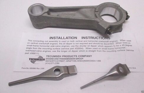 Tecumseh Genuine 32875B Connecting Rod Fits ECV H35 HS40 HS50 TVS105 TVS120 OEM in Kuwait