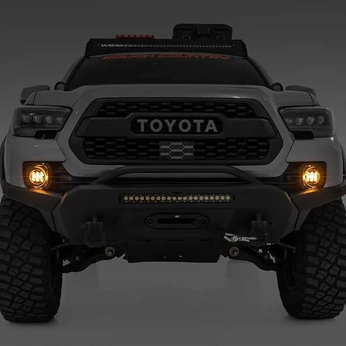 Rough Country 3.5" Black Series LED Fog Light Kit for 16-23 Toyota Tacoma- 71095 in Kuwait